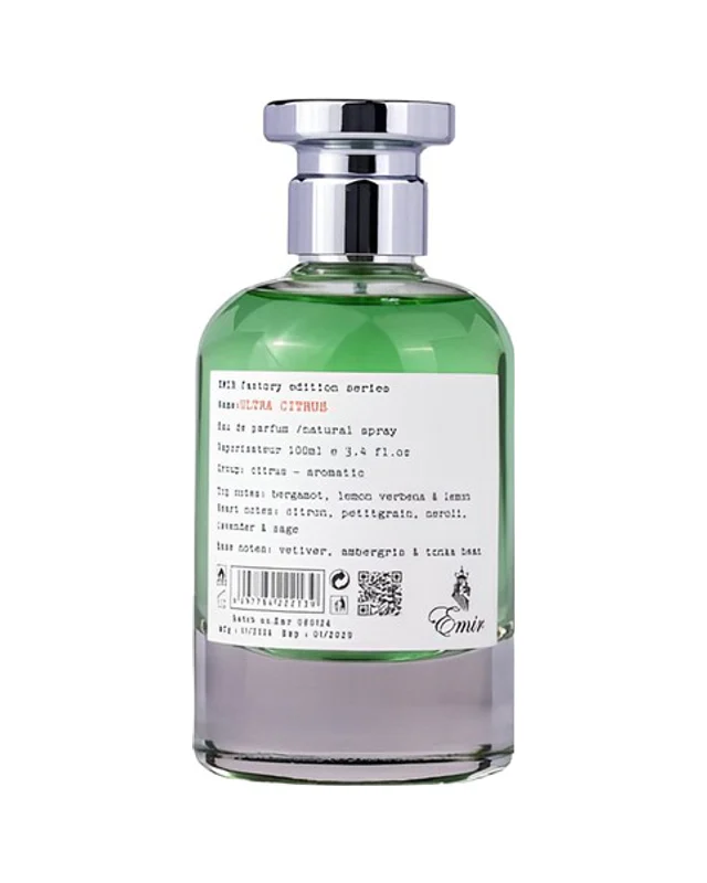 Paris Corner Emir Factory Edition Ultra Citrus Eau de Parfum 100 ml bočica