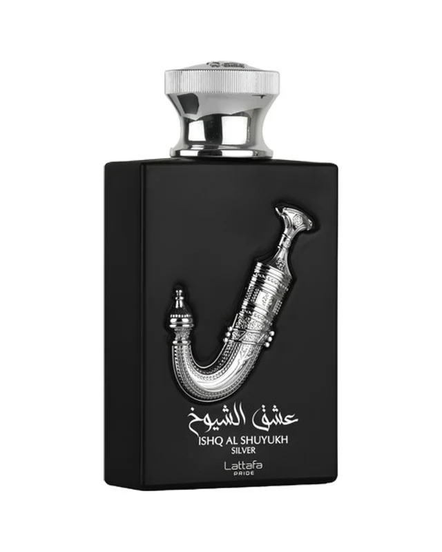 Lattafa Pride Ishq Al Shuyukh Silver Eau de Parfum 100 ml bočica