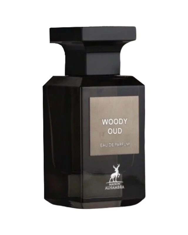 Maison Alhambra Woody Oud Eau de Parfum 80 ml bočica
